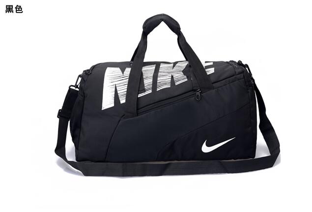 Big Nike Handbag Black Silver